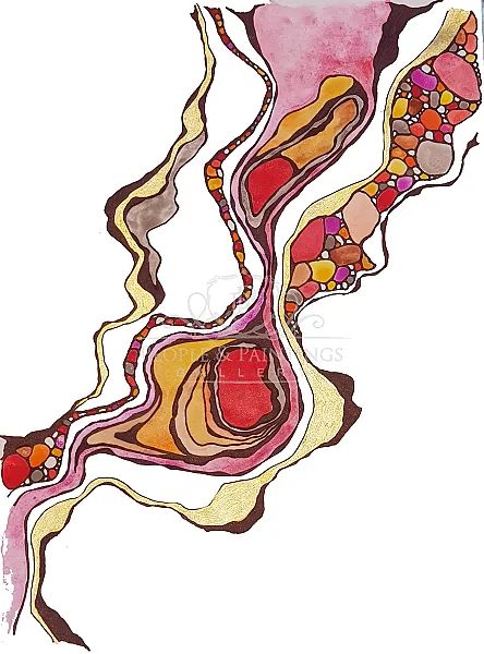 SERIE "DANCE BETWEEN COLOR ROCKS NºI"