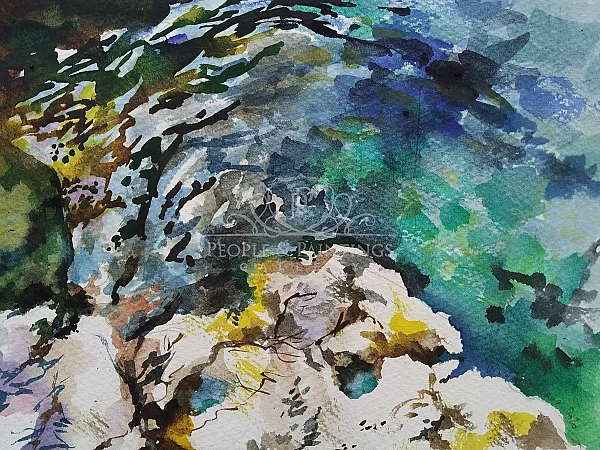Sea Rock Waves