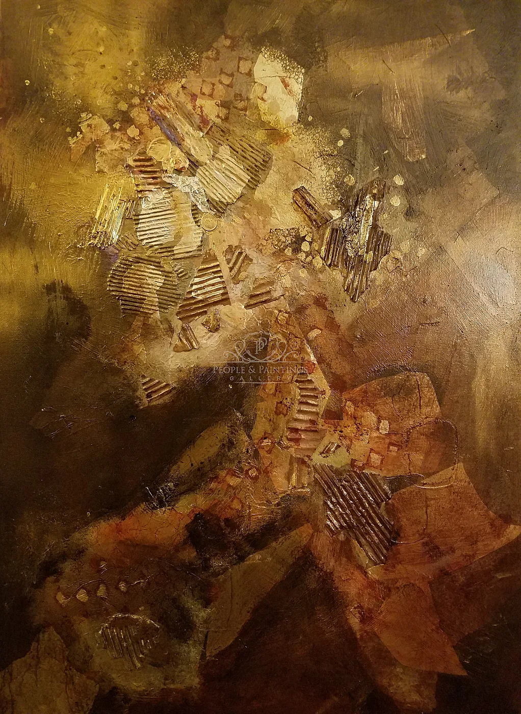 Study in Gold and Brown #2
