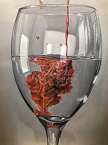 When Ink Dance With Water