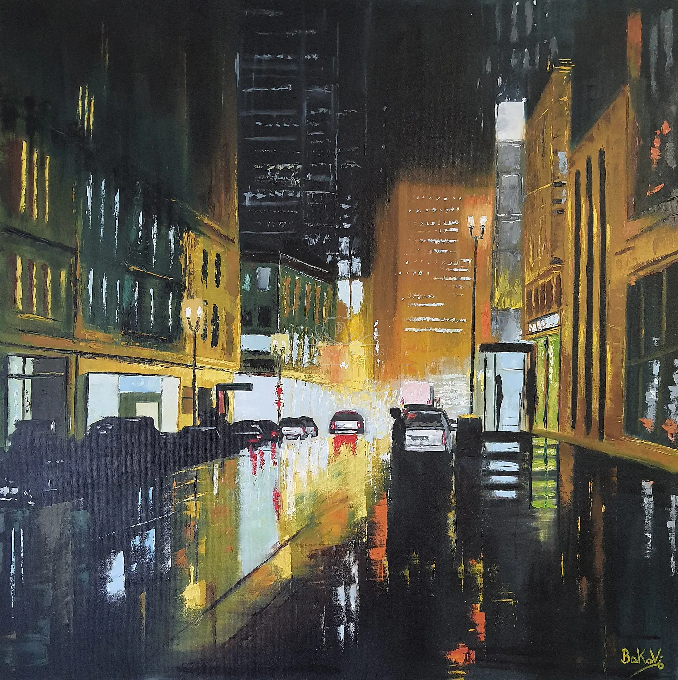 Evening Cityscape