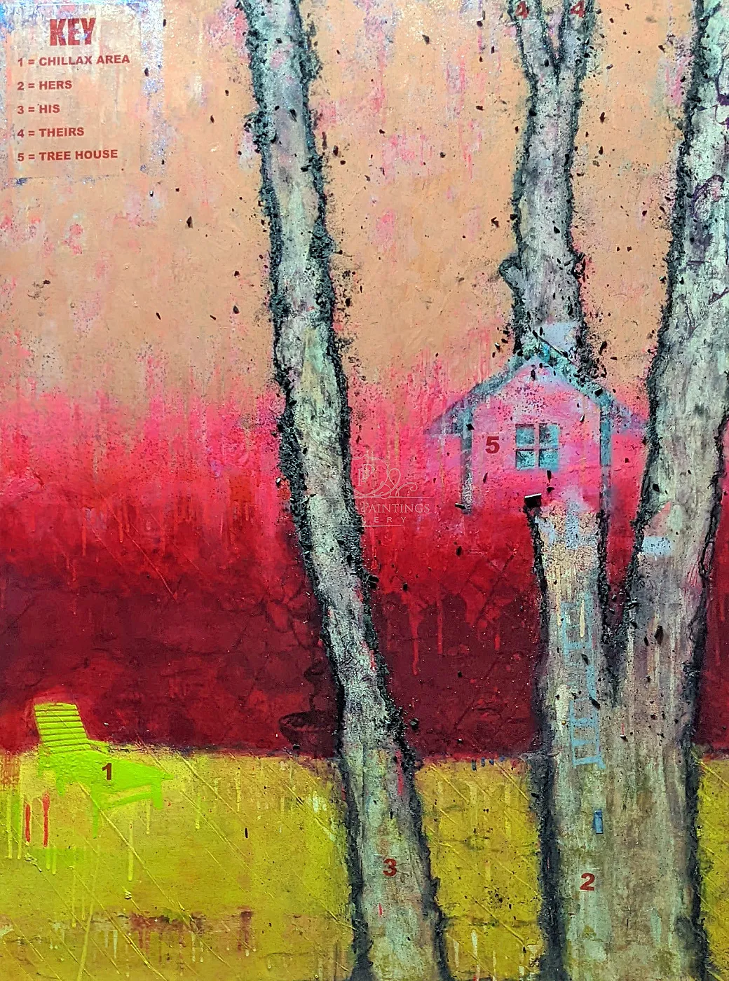 His & Her Trees no. 2