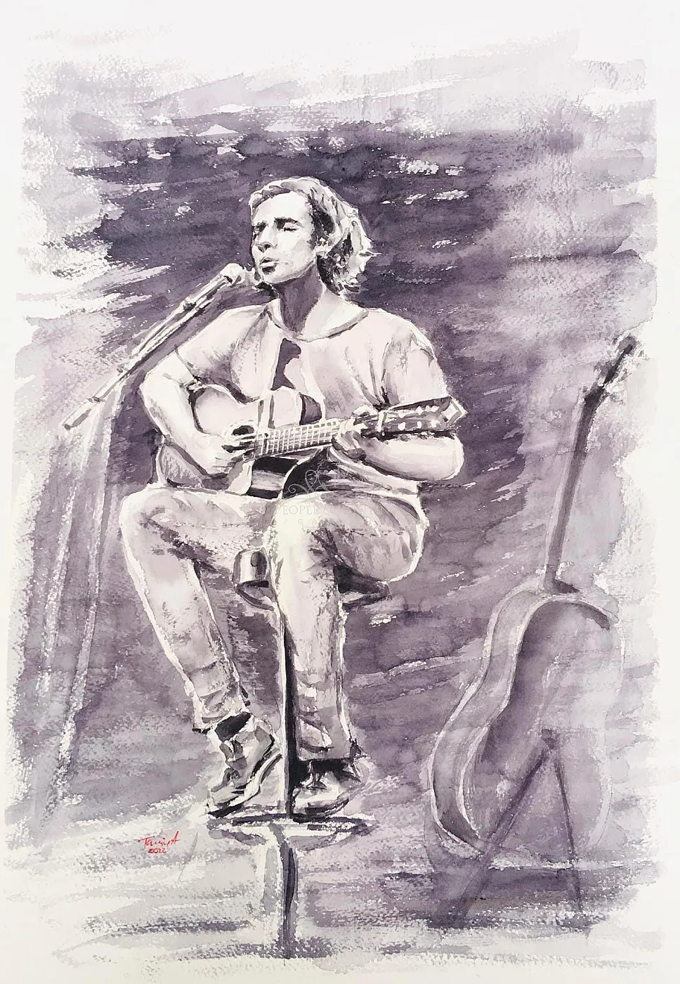 The musician