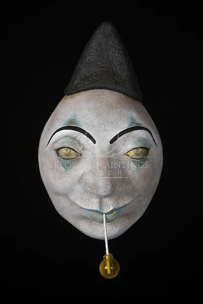 Clown with lollipop