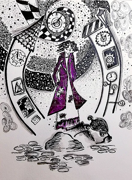 Violet:  “Momo. The Grey Gentlemen” (fairy tale about stolen time)