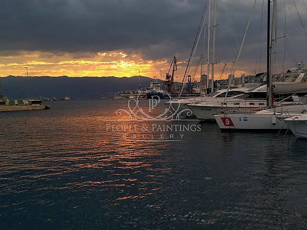 Sunset in Rijeka