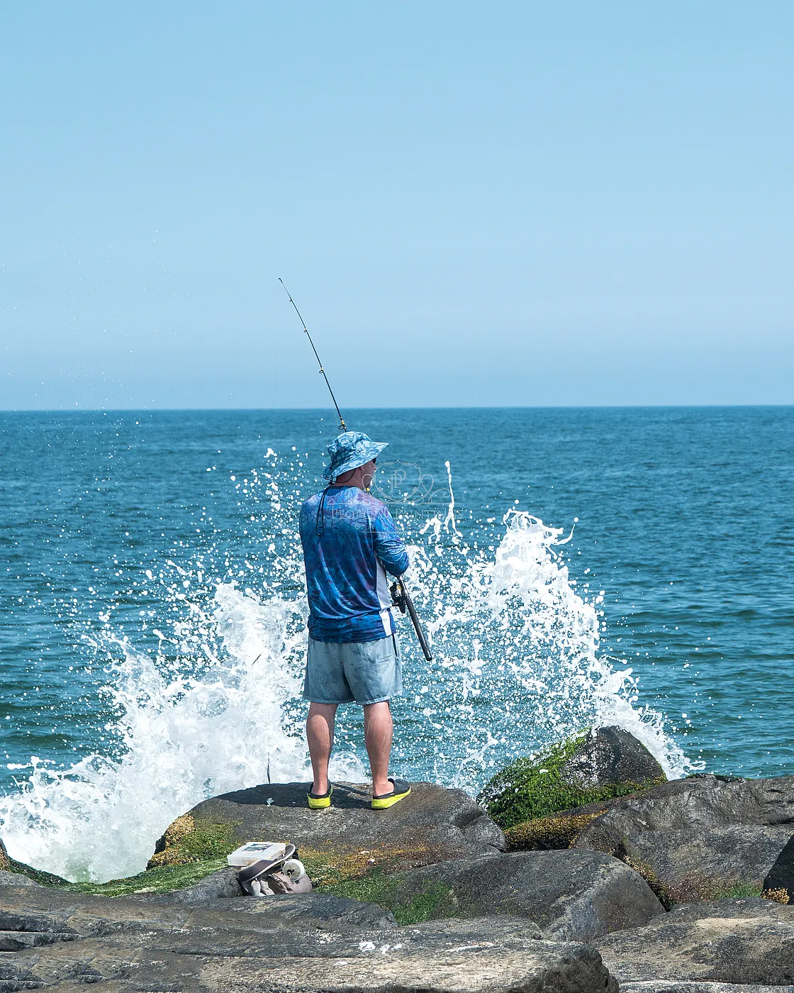 Fishman and ocean