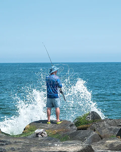 Fishman and ocean