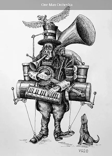 Short Art Story | "One Man Orchestra"
